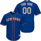 Youth New York Mets Customized Blue 2 Cool Base Jersey