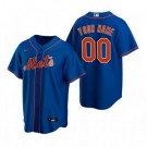 Youth New York Mets Customized Blue Alternate 2020 Cool Base Jersey