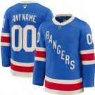 Youth New York Rangers Custom Blue Centennial Authentic Jersey