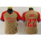 Youth New York Yankees #22 Juan Soto Gray 2024 All Star Limited Jersey