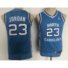 Youth North Carolina Tar Heels #23 Michael Jordan Blue College Basketball Jersey