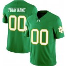 Youth Notre Dame Fighting Irish Custom Limited Green FUSE College Football Jersey