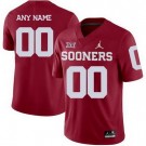 Youth Oklahoma Sooners Custom Limited Red College Football Jersey