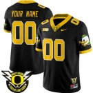 Youth Oregon Ducks Custom Black Fashion FUSE College Football Jersey