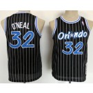 Youth Orlando Magic #32 Shaquille O'Neal Black 1994 Throwback Swingman Jersey