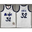 Youth Orlando Magic #32 Shaquille O'Neal White 1994 Throwback Swingman Jersey