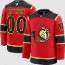 Youth Ottawa Senators Custom Red Alternate Authentic Jersey