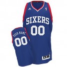 Youth Philadelphia 76ers Customized Blue Swingman Adidas Jersey