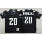 Youth Philadelphia Eagles #20 Brian Dawkins Black Throwback Jersey