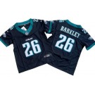 Youth Philadelphia Eagles #26 Saquon Barkley Limited Black FUSE Vapor Jersey