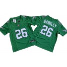 Youth Philadelphia Eagles #26 Saquon Barkley Limited Kelly Green FUSE Vapor Jersey