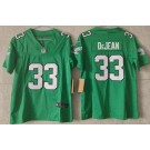 Youth Philadelphia Eagles #33 Cooper DeJean Limited Kelly Green FUSE Vapor Jersey