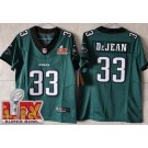 Youth Philadelphia Eagles #33 Cooper DeJean Limited Midnight Green Super Bowl LIX FUSE Vapor Jersey