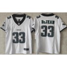 Youth Philadelphia Eagles #33 Cooper DeJean Limited White FUSE Vapor Jersey