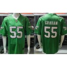 Youth Philadelphia Eagles #55 Brandon Graham Limited Kelly Green Vapor Jersey