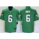 Youth Philadelphia Eagles #6 DeVonta Smith Limited Kelly Green Vapor Jersey