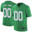 Youth Philadelphia Eagles Customized Limited Green Rush Color Jersey