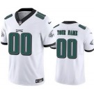Youth Philadelphia Eagles Customized Limited White FUSE Vapor Jersey