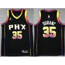 Youth Phoenix Suns #35 Kevin Durant Black Statement Icon Swingman Jersey