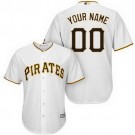 Youth Pittsburgh Pirates Customized White Cool Base Jersey