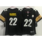 Youth Pittsburgh Steelers #22 Najee Harris Limited Black Vapor Jersey