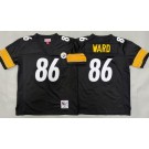 Youth Pittsburgh Steelers #86 Hines Ward Black 2005 Throwback Jersey