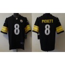 Youth Pittsburgh Steelers #8 Kenny Pickett Limited Black Vapor Jersey