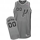 Youth San Antonio Spurs Customized Grey Alternate Swingman Adidas Jersey