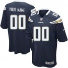 Youth San Diego Chargers Customized Game Navy Jersey