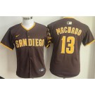Youth San Diego Padres #13 Manny Machado Brown Limited Jersey