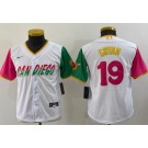 Youth San Diego Padres #19 Tony Gwynn White 2022 City Connect Cool Base Jersey
