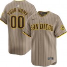 Youth San Diego Padres Customized Khaki Limited Jersey