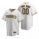 Youth San Diego Padres Customized White Stripes 2020 Cool Base Jersey