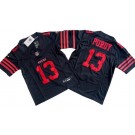 Youth San Francisco 49ers #13 Brock Purdy Limited Black FUSE Vapor Jersey