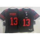 Youth San Francisco 49ers #13 Brock Purdy Limited Black Vapor Jersey