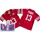 Youth San Francisco 49ers #13 Brock Purdy Limited Red LVIII Super Bowl FUSE Vapor Jersey