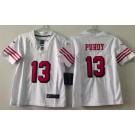Youth San Francisco 49ers #13 Brock Purdy Limited White Throwback Vapor Jersey