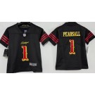Youth San Francisco 49ers #1 Ricky Pearsall Limited Black Rivalries Vapor Jersey