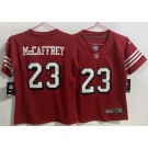 Youth San Francisco 49ers #23 Christian McCaffrey Limited Red Alternate Vapor Jersey