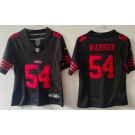 Youth San Francisco 49ers #54 Fred Warner Limited Black FUSE Vapor Jersey
