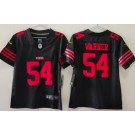 Youth San Francisco 49ers #54 Fred Warner Limited Black Vapor Jersey