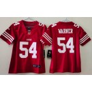 Youth San Francisco 49ers #54 Fred Warner Limited Red Vapor Jersey