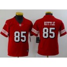 Youth San Francisco 49ers #85 George Kittle Limited Red Alternate Vapor Jersey