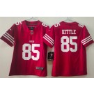 Youth San Francisco 49ers #85 George Kittle Limited Red Vapor Jersey