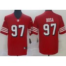 Youth San Francisco 49ers #97 Nick Bosa Limited Red Rush Color Jersey