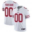 Youth San Francisco 49ers Customized Limited White Vapor Untouchable Jersey