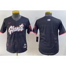 Youth San Francisco Giants Blank Black 2025 City Connect Limited Jersey