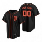Youth San Francisco Giants Customized Black Alternate 2020 Cool Base Jersey