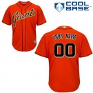 Youth San Francisco Giants Customized Orange Cool Base Jersey