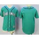 Youth Seattle Mariners Blank Green Cool Base Jersey